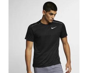 Nike Miler 1.0 Dri-Fit Black Running T-Shirt/Tee Men's Large AJ7565-010 BNWT