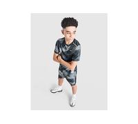 Nike Miler All Over Print T-Shirt Junior - Black - Kids 7-8Y