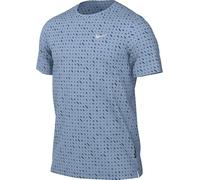 Nike Miler Breathe Dri-Fit Men's Short Sleeve Running Top, Psychic Blue/Reflective Silv, HJ4181-422, L