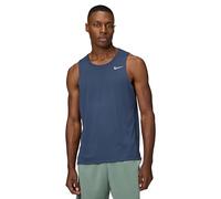Nike Miler Dri-Fit Men's Running Tank Top, Thunder Blue/Reflective Silv, DV9321-437, 2XL