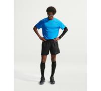 Nike Mens Miler Dri-FIT Running 5 Inch Brief Lined Shorts, Black/Black/Reflective Silv, Size Xl, Men Black/Black/Reflective Silv