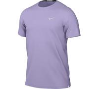 Nike Miler Men's Dri-FIT UV Short-Sleeve Running Top - Purple - Polyester M