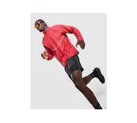 Nike Miler Repel UV Hooded Men's Running Jacket | UK L in Tough Red/Tough Red/Reflective Silver
