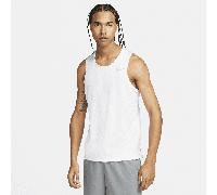 Nike Miler Men's Dri-FIT Running Tank Top - White - Polyester XS