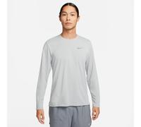 Nike Miler Men's Dri-FIT UV Long-Sleeve Running Top - Grey - Polyester M