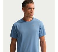 Nike Miler Men's Dri-FIT UV Short-Sleeve Running Top - Blue - Polyester M