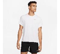 Nike Miler Men's Dri-FIT UV Short-Sleeve Running Top - White - Polyester XXL