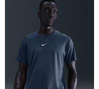 Nike Miler Men's Short-Sleeve Running Top - Blue - Polyester XS