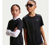 Nike Miler Older Kids' Dri-FIT Short-Sleeve Top - Black - Polyester L