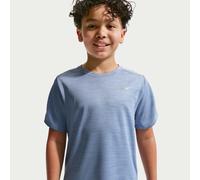 Nike Miler Older Kids' Dri-FIT Short-Sleeve Top - Blue - Polyester