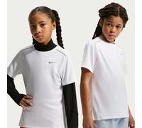 Nike Miler Older Kids' Dri-FIT Short-Sleeve Top - White - Polyester L