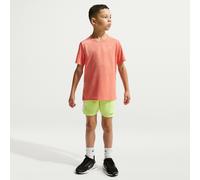 Nike Miler Older Kids' Dri-FIT Training Shorts - Yellow - Polyester