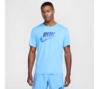 Nike Miler Run Energy Men's Dri-FIT Short-Sleeve Running Top - Blue - Polyester M