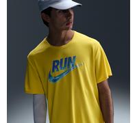 Nike Miler Run Energy Men's Dri-FIT Short-Sleeve Running Top - Yellow - Polyester M