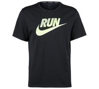 Nike - Miler Run Energy Short-Sleeve Running Top - Running shirt size M, black