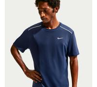 Nike Miler Running shirt Men - dark blue, silver, Size L