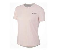 Nike Miler Short-Sleeve Running Top - Echo Pink/Echo Pink/Reflective Silver, M