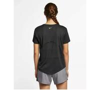 NIKE Miler Short Sleeve Womens Black Running Top Size XS - AJ8121-010