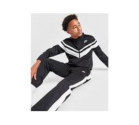 Nike Mixed Full Zip Tracksuit Junior - Black - Kids 7-8Y