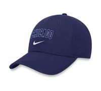 Nike MLB Chicago Cubs Heritage86 Wordmark Swoosh Adjustable Caps 'Blue' NK124EUEJ-WM0 F