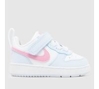 Nike Multi Court Borough Low Girls Toddler Trainers UK 9.5 (EU 27)