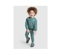 Nike Multi Crew Tracksuit Infant - Green - Kids 18-24M