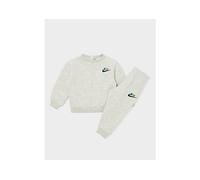 Nike Multi Crew Tracksuit Infant - Grey - Kids 12-18M