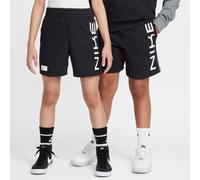Nike Multi Older Kids' Dri-FIT Fleece Shorts - Black - Cotton/Polyester L