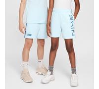 Nike Multi Older Kids' Dri-FIT Fleece Shorts - Blue - Cotton/Polyester L