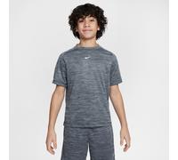 Nike Multi Older Kids' Dri-FIT Short-Sleeve Top - Black - Polyester XL