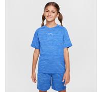 Nike Multi Older Kids' Dri-FIT Short-Sleeve Top - Blue - Polyester XL