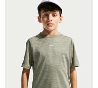 Nike Multi Older Kids' Dri-FIT Short-Sleeve Top - Green - Polyester L