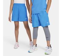 Nike Multi Older Kids' Dri-FIT Training Shorts - Blue - Polyester XS