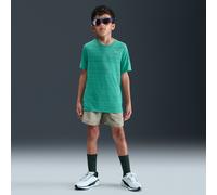 Nike Multi Older Kids' Dri-FIT Training Shorts - Green - Polyester M