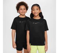 Nike Multi Tech Older Kids' (Boys') Dri-FIT Short-Sleeve Top - Black - Polyester L