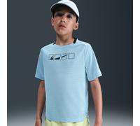 Nike Multi Tech Older Kids' (Boys') Dri-FIT Short-Sleeve Top - Blue - Polyester S