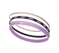 Nike N.000.2548.645.OS Mixed Width Headbands Pack of 3 Red Stardust/Purple Ink/White Dimensions: One Size