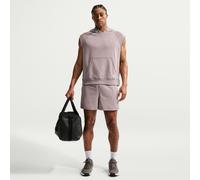 Nike N.A.C. Men's Dri-FIT 12.5cm (approx.) Knit Training Shorts - Grey - Cotton/Polyester