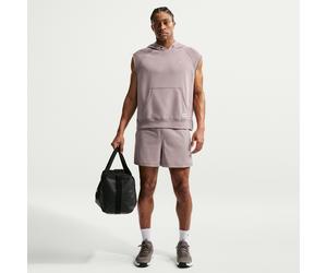 Nike N.A.C. Men's Dri-FIT 12.5cm (approx.) Knit Training Shorts - Grey - Cotton/Polyester