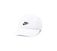 NIKE Girl's NAN Futura Curve Brim Child Cap, White, One Size