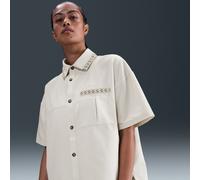 Nike Naomi Osaka Oversized Short-Sleeve Top - Grey - Cotton/Polyester/Elastane S (UK 8-10)
