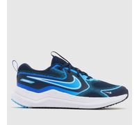 Nike Navy & Pl Blue Cosmic Runner Boys Youth Trainers UK 4 (EU 36½)