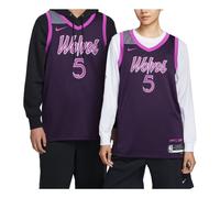 Nike NBA Anthony Edwards Minnesota Timberwolves City Edition Swingman Jersey 'Purple Dynasty' HM6334-525 M