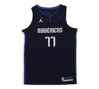 Nike NBA Basketball Jersey SW Fan Edition 20-21 Season Dallas Mavericks Doncic No. 77 Navy Blue Dark blue CV9474-421 XXXL