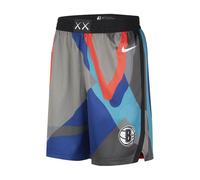 Nike Nba Brooklyn Nets X Kaws City Edition Swingman Short Black C010