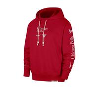 Nike Nba Chicago Bulls Dri-fit Standard Issue Hoody Red C657