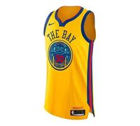 Nike NBA City Edition Connected jersey AU 30 golden state warriors stephen curry Yellow AH6052-728 XXXL