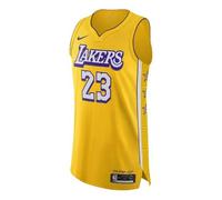 Nike NBA City limited Jersey AU Player Edition 2019-2020 Los Angeles Lakers LeBron James Yellow AV4583-728 XXXL