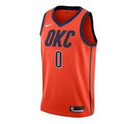 Nike Nba Earned Edition Sw Fans' Version Of Men's Orange Jersey BQ1171-891 M