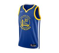 Nike Nba Golden State Warriors Icon Edition Stephen Curry Dri-fit Swingman Jersey Blue C401
